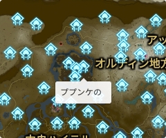 ププンケの祠の場所