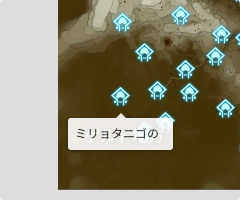 ミリョタニゴの祠の場所