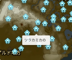 ツラカミカの祠の場所