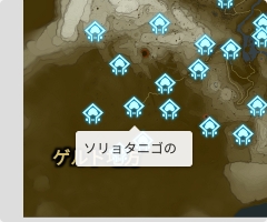 ソリョタニゴの祠の場所