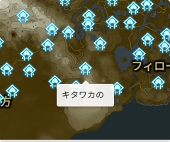 キタワカの祠の場所