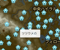 ツツウメの祠の場所