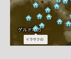イラサクの祠の場所
