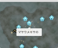 マヤウメキサの祠の場所